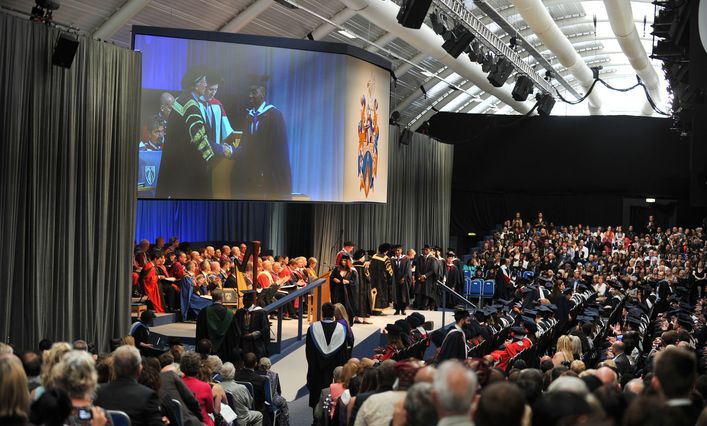 Brunel University London graduation ceremony